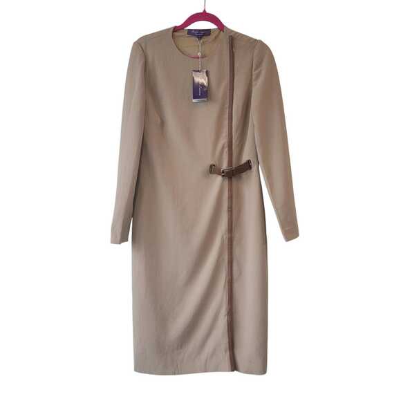 NWT Ralph Lauren Purple Label Quiet Luxury Fall Dress - Picture 1 of 10